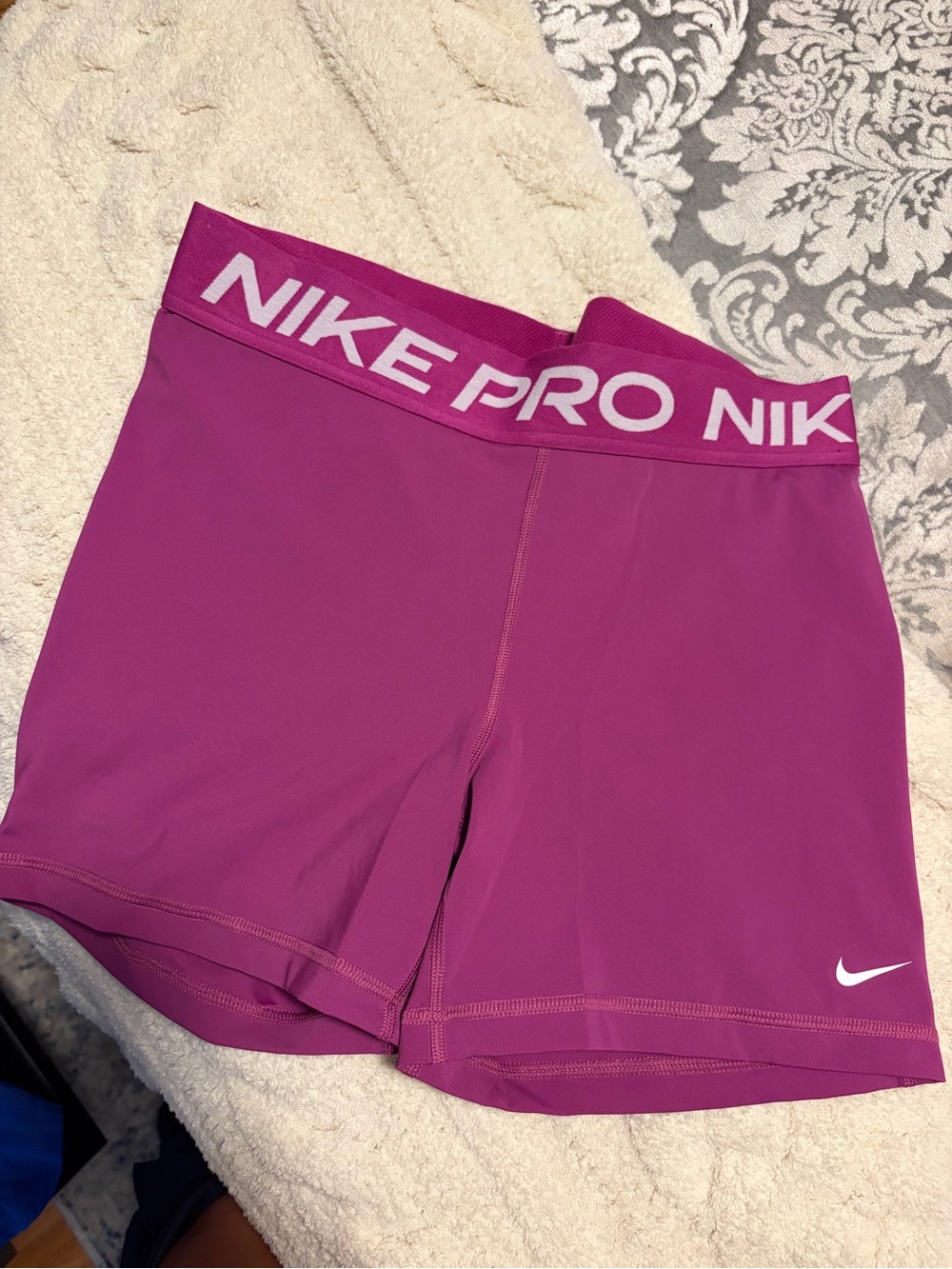 Nike Pro Women's Fuchsia Performance Bike Shorts